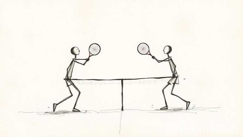 Tennis Rivalry Sparks Intense Love Triangle Scene