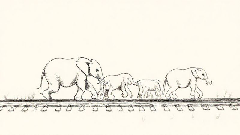 Train Collision in Assam Results in Seven Elephant Fatalities