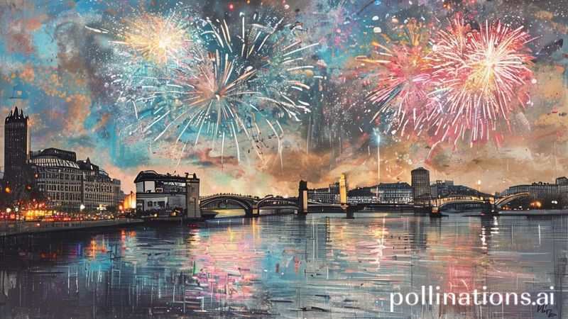 UK Gears Up for New Year Celebrations as Thousands Gather in London