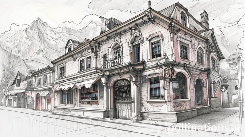 BBC Reports from the Scene of a Fire at a Switzerland Resort Bar