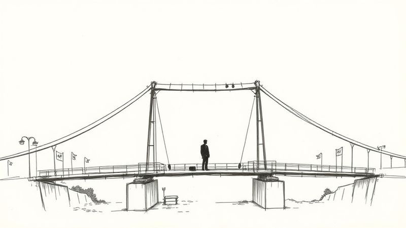 Drone Footage Captures Suspect Activity on Bondi Beach Bridge