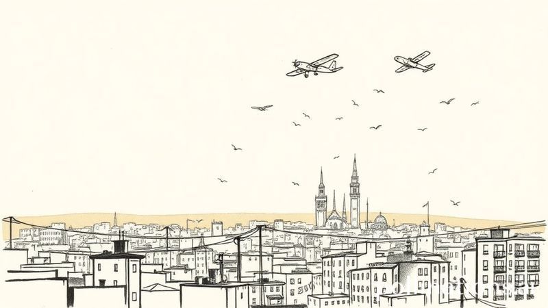 Civilians endure Air Strikes and Questioned Elections in Rebel-Controlled Myanmar  
startcategory Politics,endcategory  
startsubcategory Conflict,Electoral Processes,Humanitarian Issues,endsubcategory  
startcontinent Asia,endcontinent  
startcountry Myanmar,endcountry  
startregion Southeast Asia,endregion  
startplace Rebel-controlled Areas,endplace  
startsubplace Myanmar, northwest,endsubplace  
startimage1description A simplified Banksy-style sketch depicts a peaceful scene with a subtle hint of conflict; soft pastel tones illustrate a cityscape with faint outlines of aircraft overhead, avoiding any graphic suffering, emphasizing a sense of uncertainty and unrest. endimage1description  
startimage2description A monochromatic sketch captures a quiet, observational mood of a cityscape with planes in the sky, presenting a stark, subdued view of the ongoing tensions without emotional exaggeration. endimage2description  
starttags Myanmar,Conflict,Electoral Process,Humanitarian,Rebel Areas,endtags  
starttext Ahead of a government-mandated election scheduled for this month, a region of Myanmar controlled by rebel groups is experiencing significant air strikes that impact local civilians. Reports indicate that the air strikes, which are part of broader ongoing conflicts, have resulted in casualties and destruction in residential and strategic areas. Despite these military actions, the electoral process remains in progress, though questions about its fairness and legitimacy are prevalent among the local population and international observers. The region’s inhabitants face ongoing humanitarian challenges, including displacement and limited access to essential services. The political situation in Myanmar continues to be complex, with clashes between government forces and rebel groups complicating peace efforts. International agencies are monitoring these developments closely while advocating for measures to protect civilians and ensure access to aid. endtext  endtext