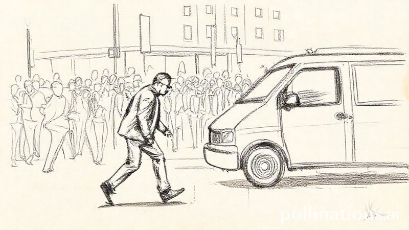 Man intervenes to prevent vehicle from hitting pedestrians at Liverpool victory parade